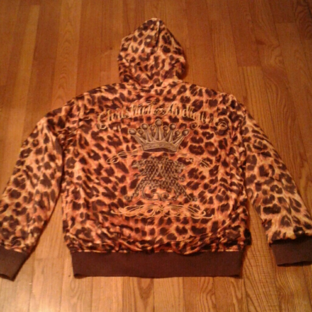 💢LOADED Ed Hardy Reversible Hoodie Mens XL - Picture 4 of 8